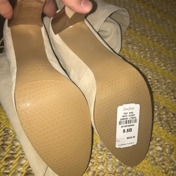 Stuart Weitzman Highland suede otk boots 10.5 - Picture 6 of 6